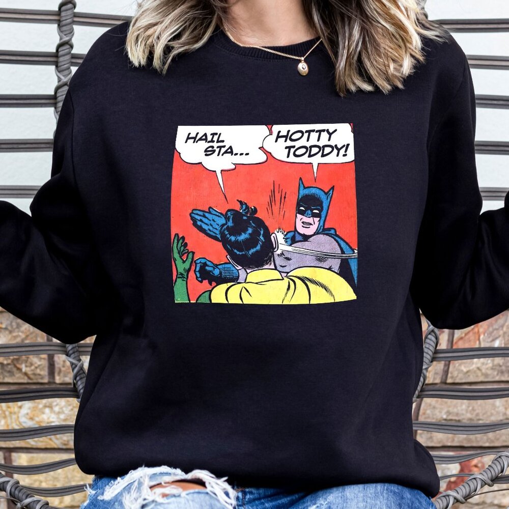 Ole Miss Batman Slapping Robin MSU Bulldog Ole Miss Egg bowl victory over MSU